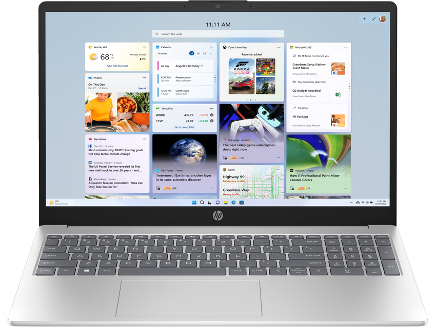 Laptop HP 15-fd0267ne | Core i7 13. Gen | W10P / i7 / RAM 8 GB / SSD / 15,6″ FHD