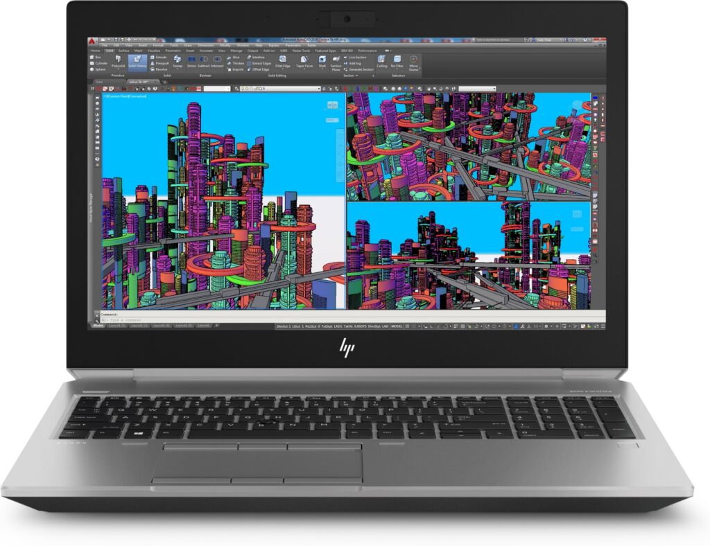 Laptop HP ZBook 15 G5 / i7 / RAM 32 GB / SSD / 15,6″ FHD