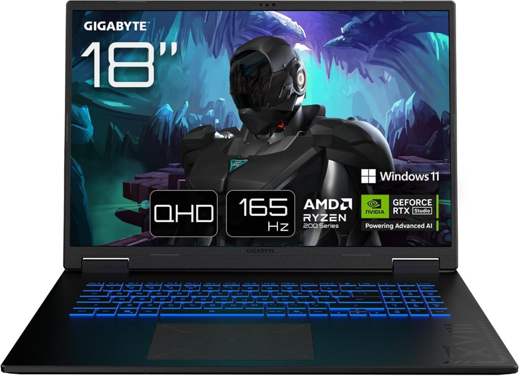 Laptop Gigabyte Gaming A18 3VHK3DEC64SH / Ryzen 7 / RAM 32 GB / SSD / 18" WQXGA