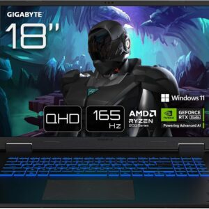 Laptop Gigabyte Gaming A18 3VHK3DEC64SH / Ryzen 7 / RAM 32 GB / SSD / 18" WQXGA