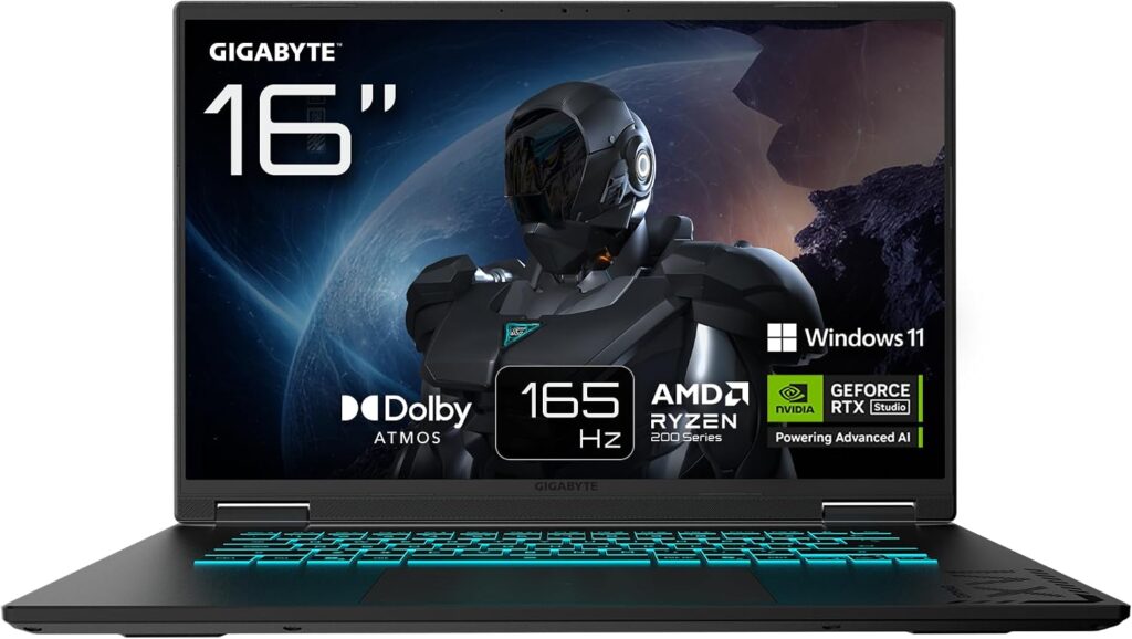 Laptop Gigabyte Gaming A16 CWHI3DEC94SH / i7 / RAM 16 GB / SSD / 16,0″ WQXGA