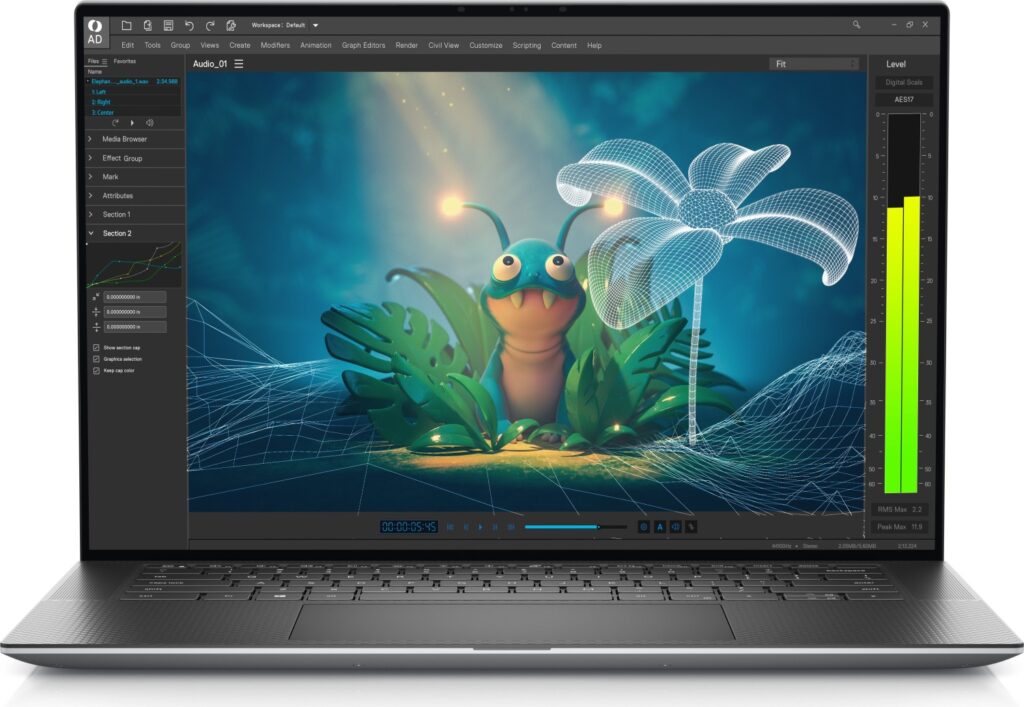Laptop Dell Precision 5570 / i7 / RAM 32 GB / SSD / 15,6″ WUXGA