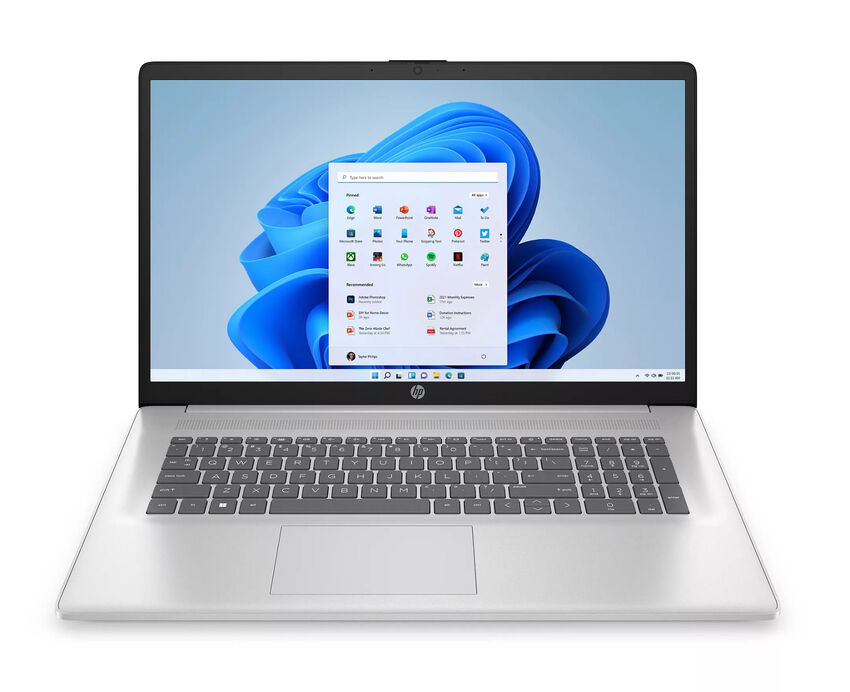 Laptop HP 17-cp2750ng | R5-7520U | 8GB RAM | 512GB SSD | FHD | W11H / Ryzen 5 / RAM 8 GB / SSD / 17,3″ FHD