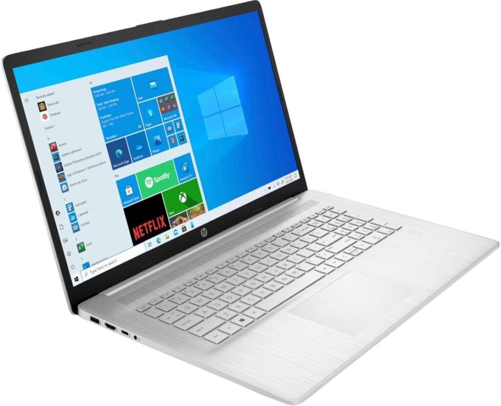 Laptop HP 17-CN0XXX / Celeron / RAM 8 GB / SSD / 17,3″ HD+