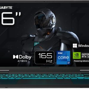 Laptop Gigabyte Gaming A16 3THK3DE894SH / Ryzen 7 / RAM 16 GB / SSD / 16,0″ WUXGA