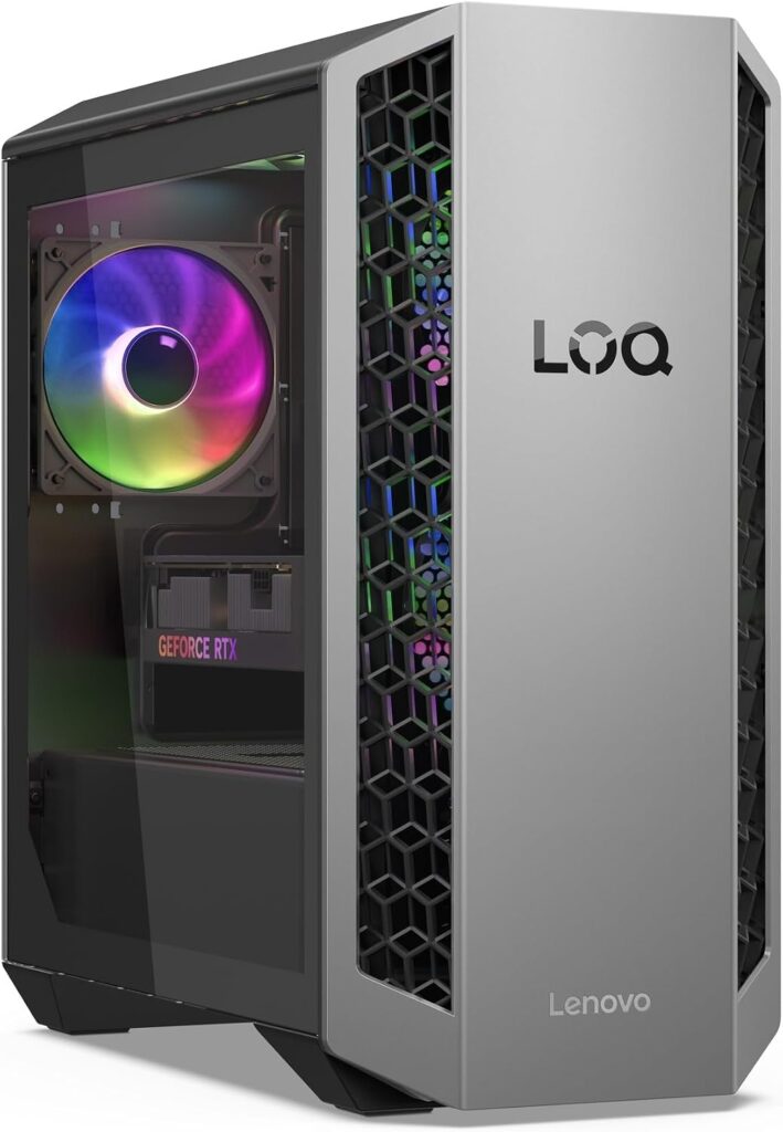Computer Lenovo LOQ Tower 26ADR10 / Ryzen 7 / RTX 5060 / RAM 32 GB / 1TB SSD