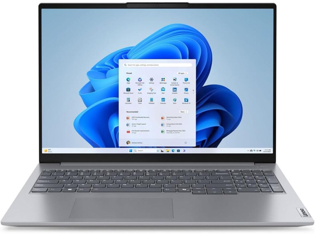 Laptop Lenovo ThinkBook 16 G7 Arp / Ryzen 5 / RAM 32 GB / SSD / 16,0″ WUXGA