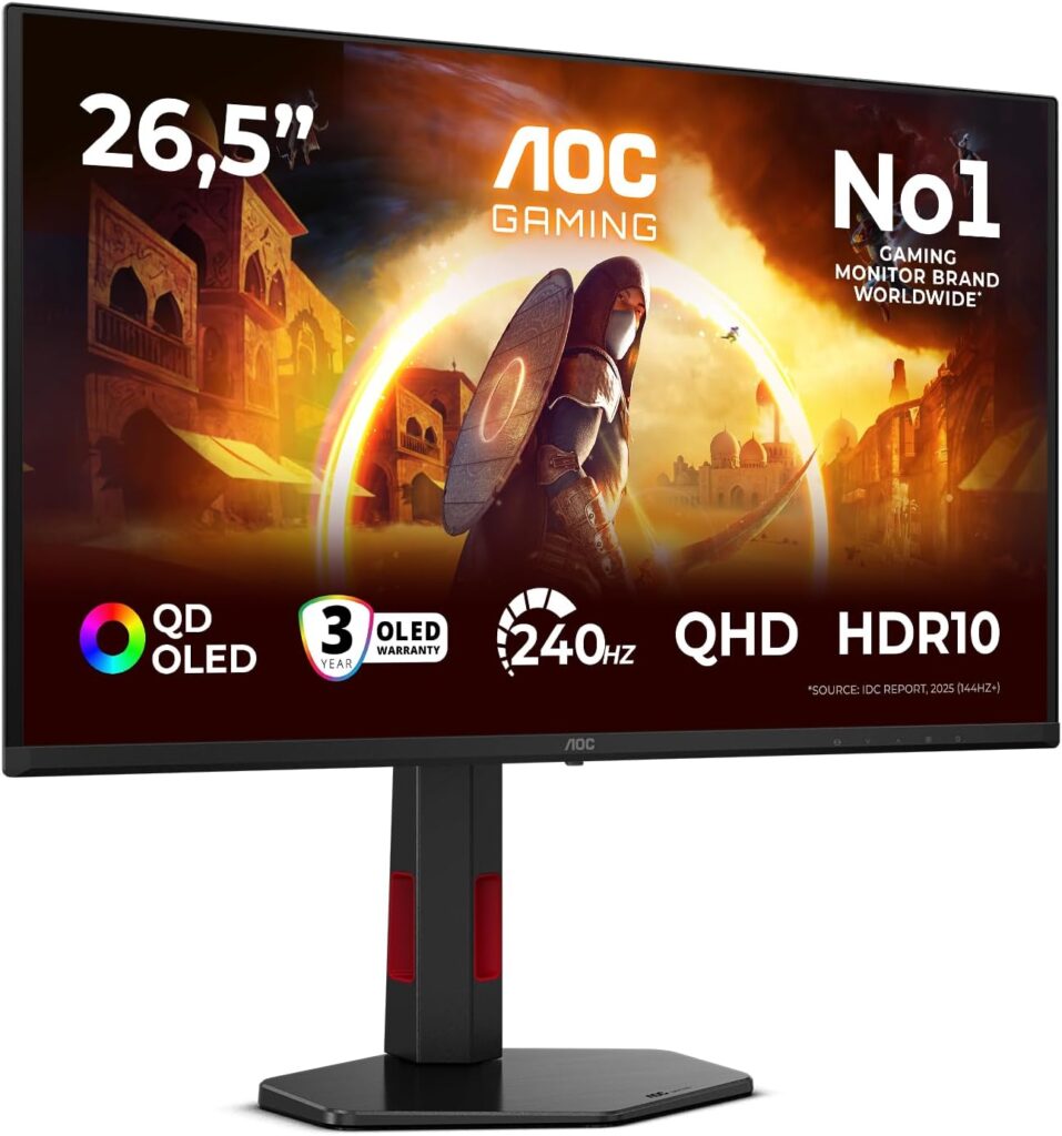 Monitor AOC Q27G4ZDR 67,3 cm (26,5″) WQHD 0,03ms