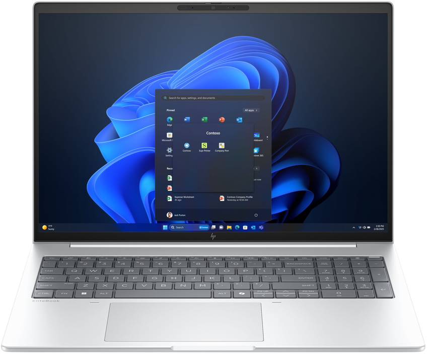 Laptop HP EliteBook 8 G1i 16 | U7 256V | 16GB RAM | 512GB SSD | W11P / Core Ultra 7 / RAM 16 GB / SSD / 16,0″ WUXGA
