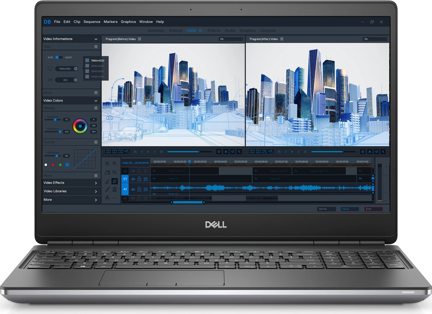 Laptop DELL Precison 7560 | i7-11850H | 16GB RAM | 512GB SSD | RTX A3000 (6GB) / i7 / RAM 16 GB / 512GB SSD / 15,6″ FHD