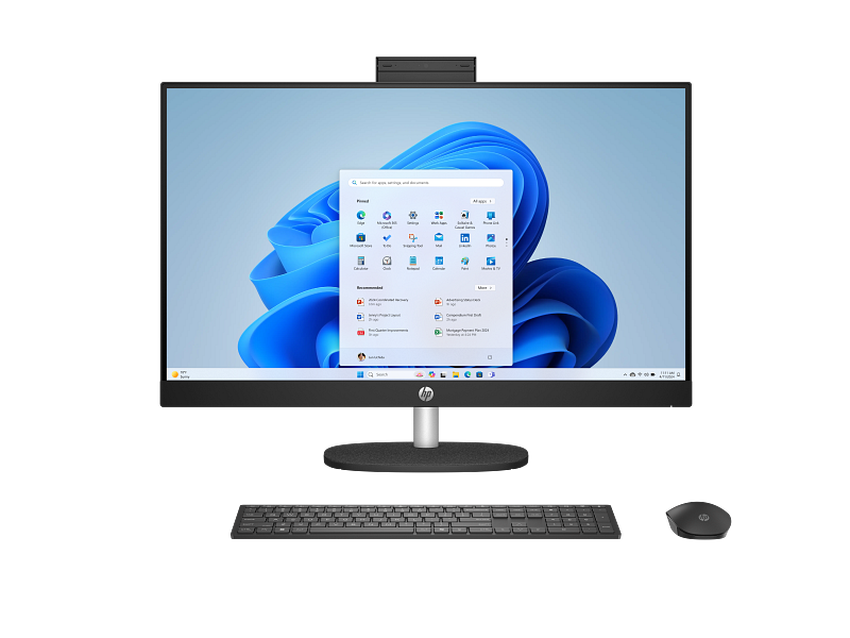 Computer HP All-in-One 27-cr2005nb | U5 225U | 16GB RAM | 512GB SSD | W11H / Core Ultra 5 / RAM 16 GB / 512GB SSD