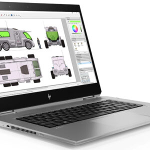 Laptop HP ZBook Studio X360 G5 Convertible / i7 / Quadro P1000 / RAM 16 GB / 512GB SSD / 15,6″ FHD